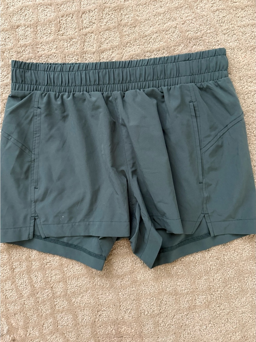 Zella Athletic Shorts - Teal
